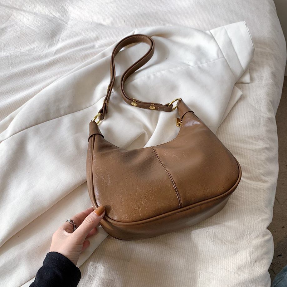 Levoire | Sac En Cuir Simple Brun clair Une taille