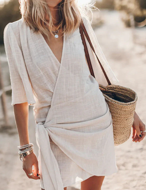 Levoire | Robe Minuscule Aérienne Beige
