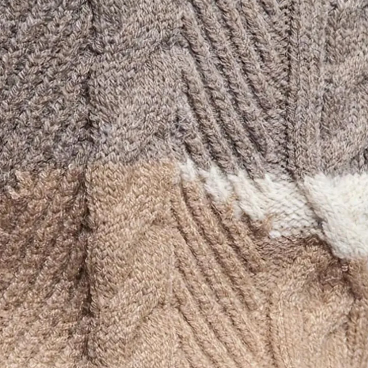 Levoire | Pull Homme Tricoté Avec Motif Contrasté