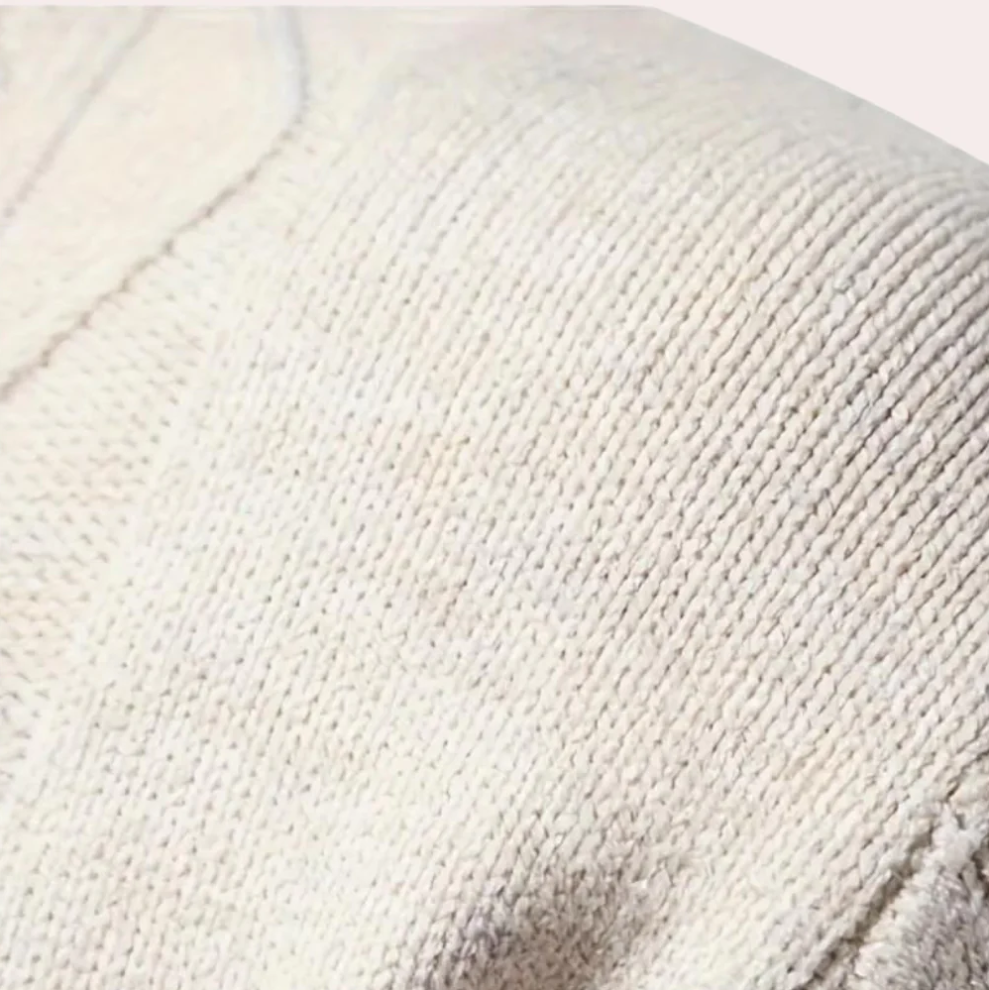 Levoire | Pull Homme Tricoté Avec Motif Contrasté