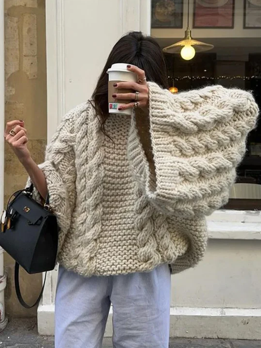 Levoire | Le Pull-Over En Tricot Surdimensionné Et Douillet