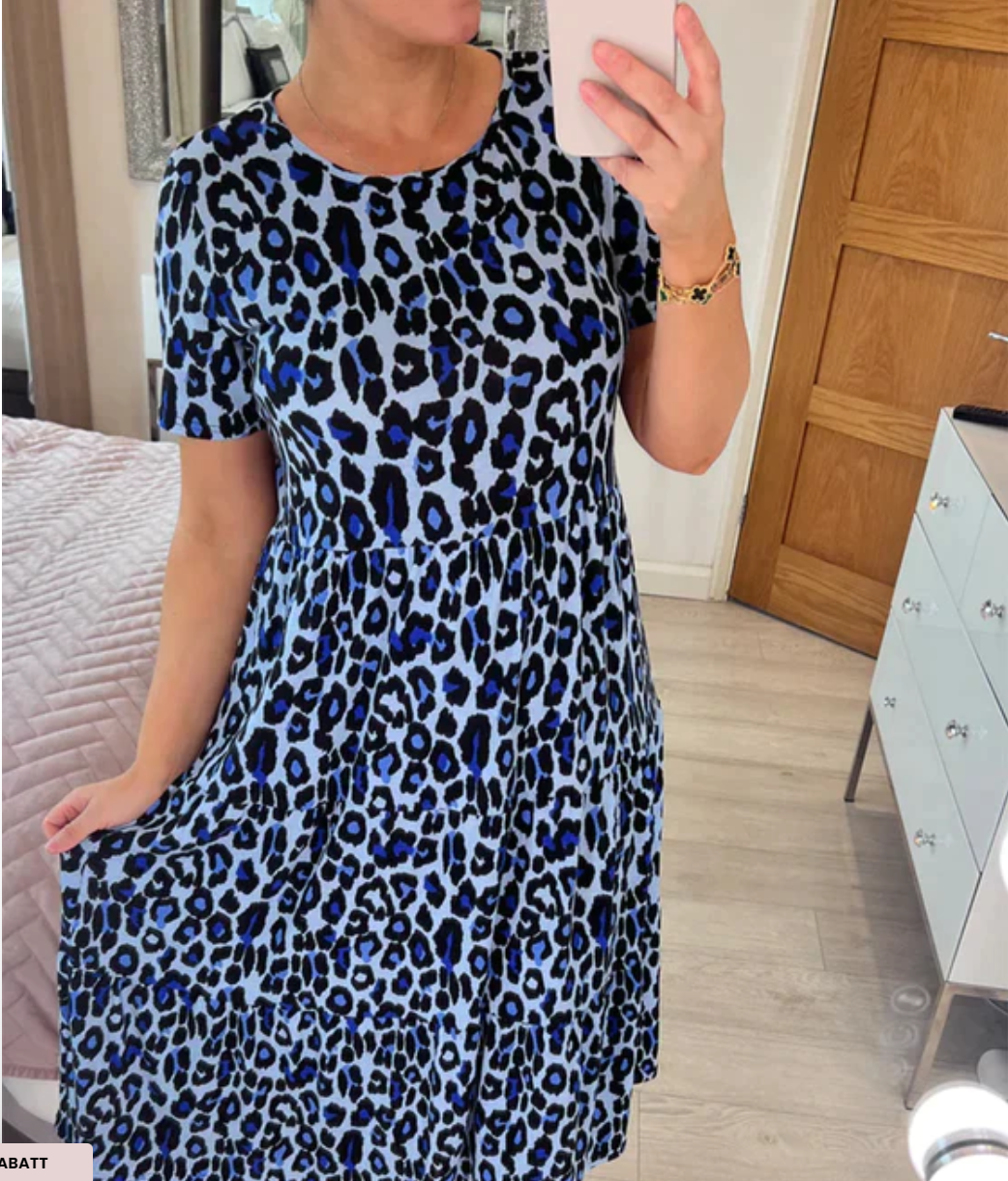 Levoire | Robe d'été à la mode Bleue