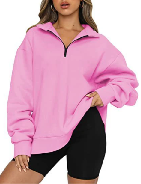 Levoire | Sweat-Shirt Col Femme Rose