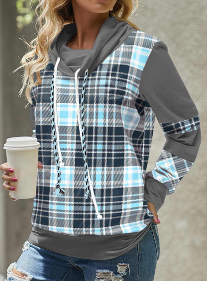 Levoire | Sweat à capuche général, élégant et polyvalent Bleu Clair