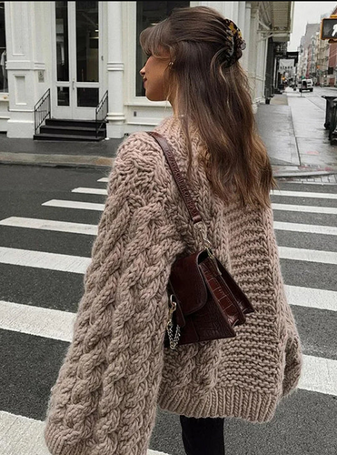 Levoire | Le Pull-Over En Tricot Surdimensionné Et Douillet