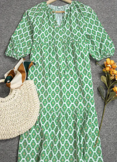 Levoire | Robe Maxi Glamour Avec Décolleté En V