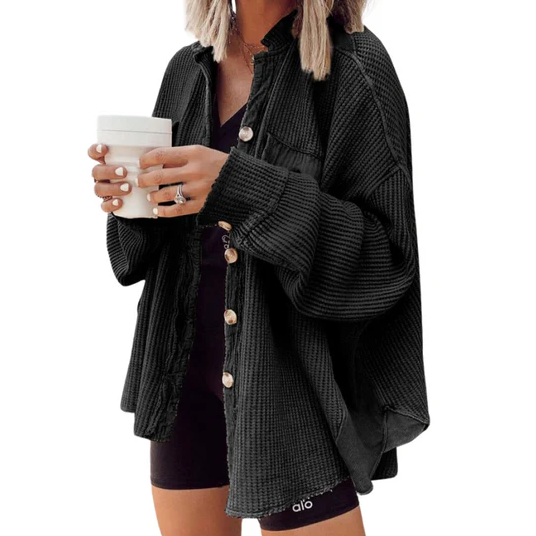 Levoire | Veste En Velours, Avec Capuche Irrégulière Noir