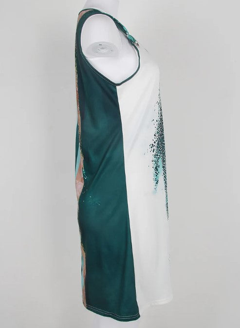 Levoire | Robe D'Été À Vagues Vertes