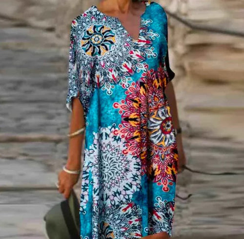 Levoire | Robe Mandala À Fleurs
