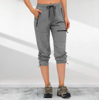 Levoire | Pantalon Randonnée Cargo Léger Séchage Rapide Gris