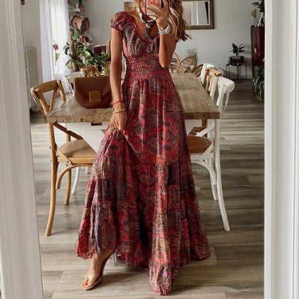 Levoire | Arrêtez-Vous-Et-Regardez-Maxi-Robe