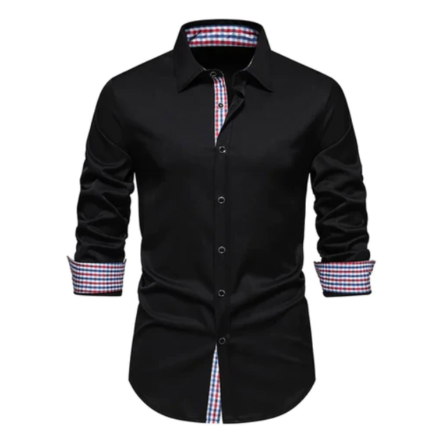 Levoire | Chemise À Manches Longues Intemporelle Hommes