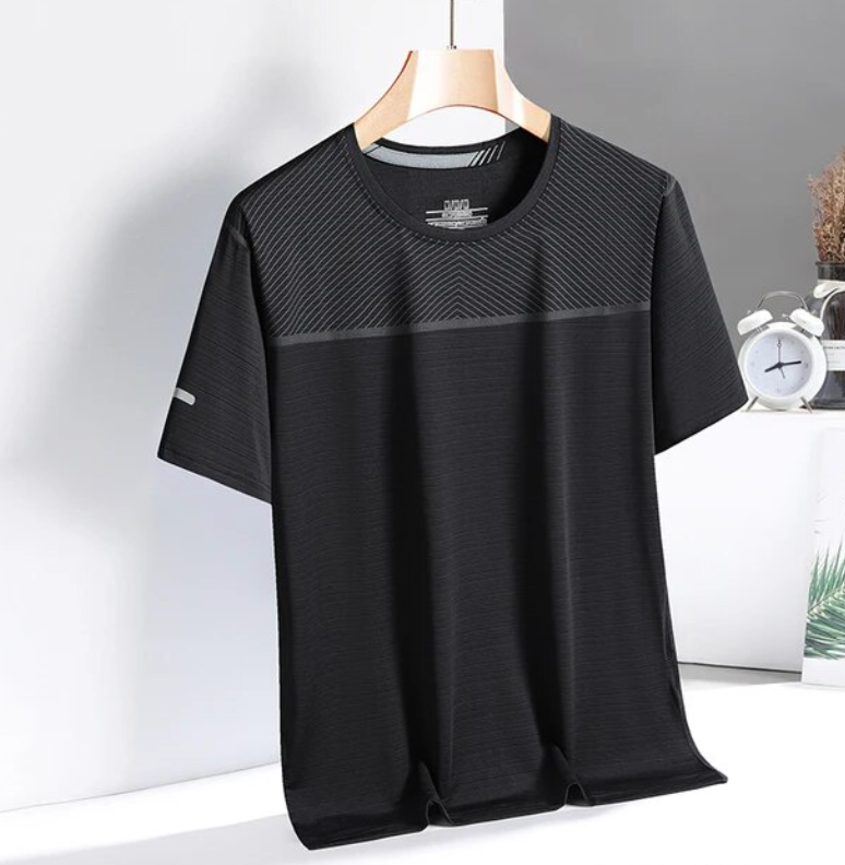 Levoire | T-Shirt Dri-Fit Actif Hommes Noir