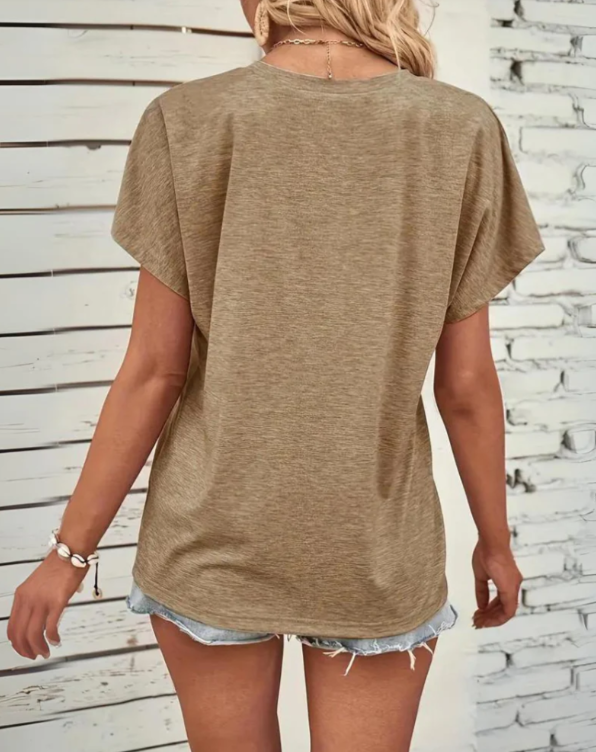 Levoire | T-Shirt À Manches Courtes Polyvalent Pour Femmes