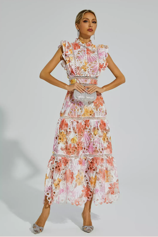 Levoire | Robe Maxi Sans Manches Haute