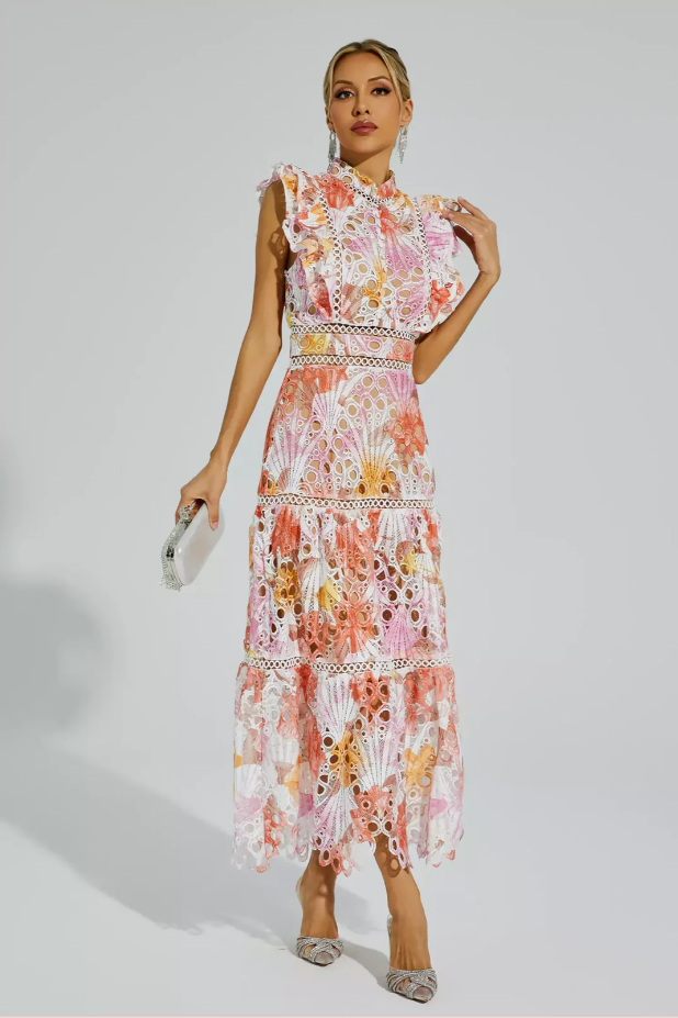 Levoire | Robe Maxi Sans Manches Haute