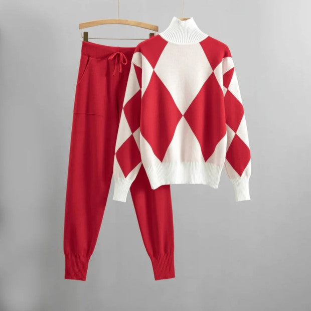 Levoire | Ensemble De Jogging Pull Et Pantalon Pour Femmes Rot