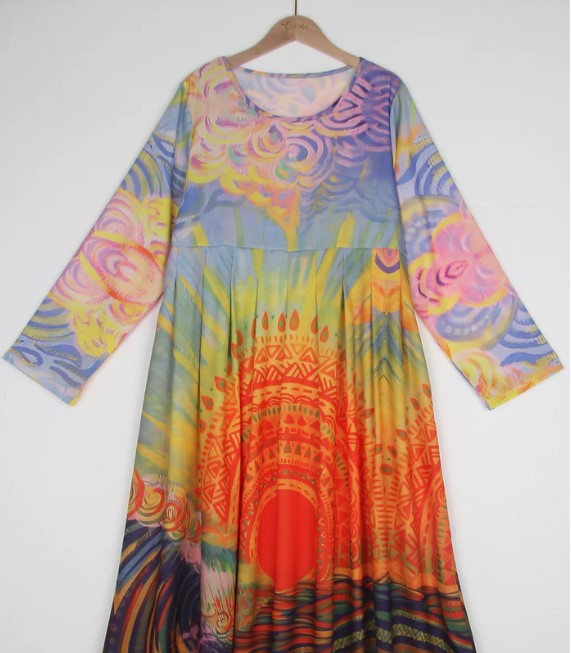 Levoire | Robe Avec Sensation De Soleil