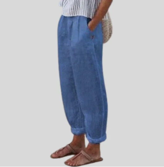 Levoire | Moreau - Pantalons Élégants Et Confortables Bleu
