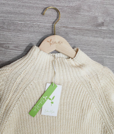 Levoire | Robe Tricotée À Col Montant