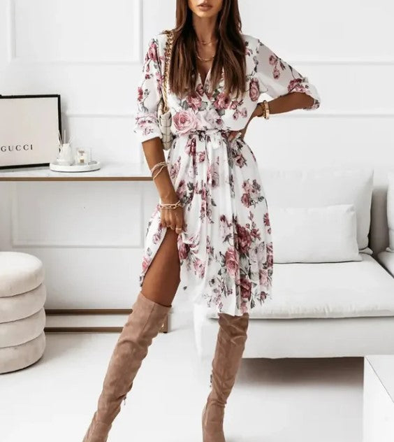 Levoire | Robe Avec Imprimé Floral