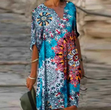 Levoire | Robe À Fleurs Lumineuse