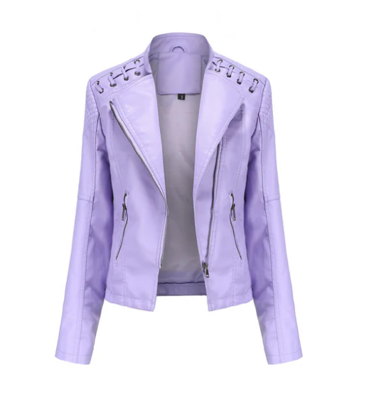 Levoire | Vestes En Cuir Classiques Pour Femmes Chardon