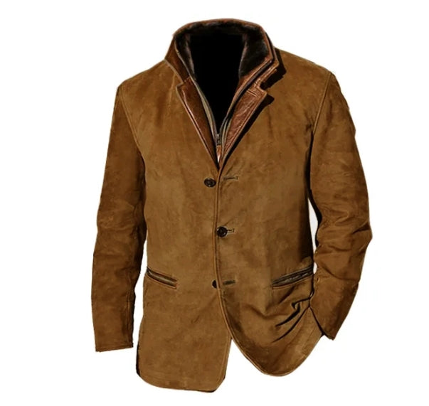 Levoire | Veste D'Hiver Pour Hommes Chaude Café