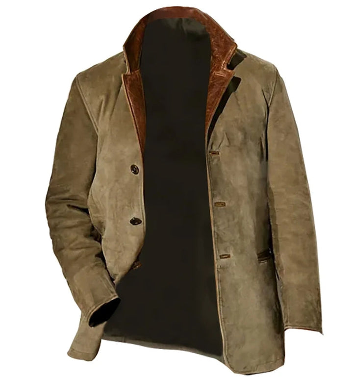 Levoire | Veste D'Hiver Pour Hommes Chaude Khaki