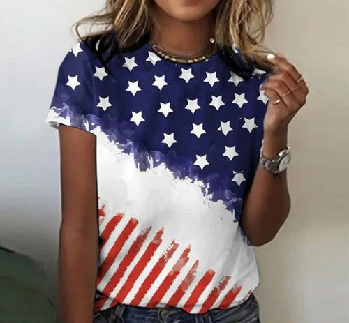 Levoire | T-Shirt Avec Rayures Étoilées