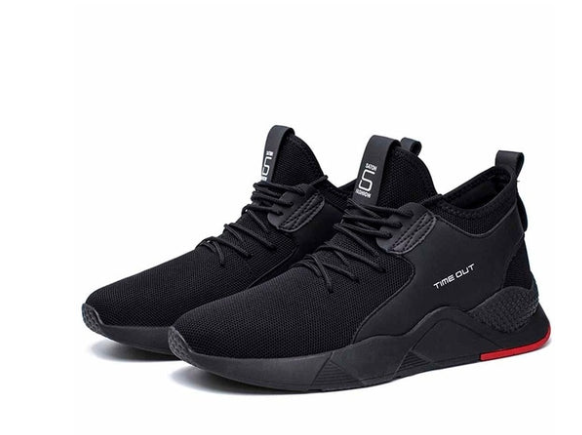 Levoire | Sneaker En Maille Plate Noir