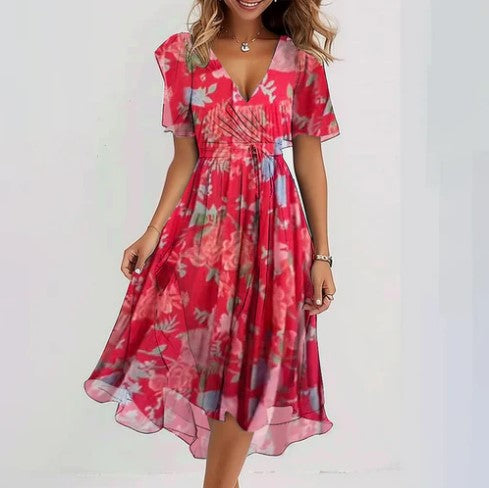 Levoire | Robe Fleurs De Feu