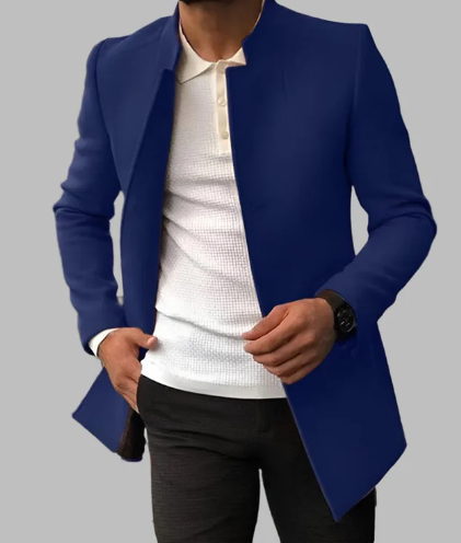 Levoire | Veste Minimaliste Pour Homme Bleu