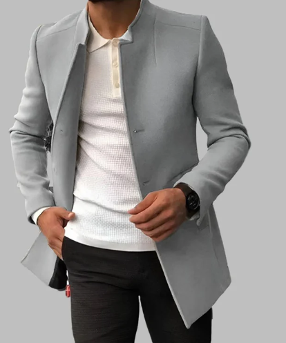 Levoire | Veste Minimaliste Pour Homme Gris