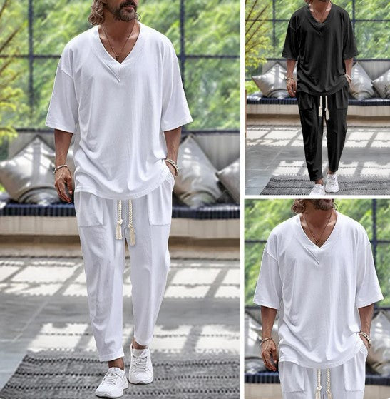 Levoire | Ensemble Chemise Et Pantalon En Lin
