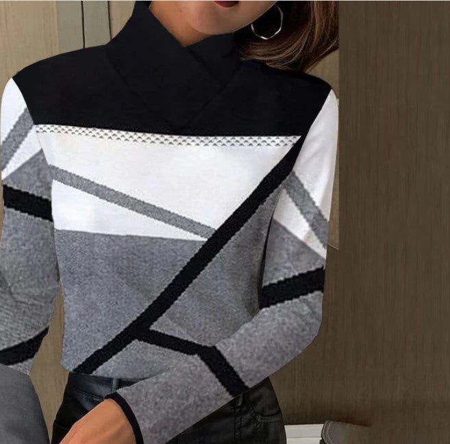 Levoire | T-Shirt Avec Un Design Noir Et Blanc
