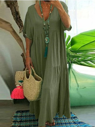Levoire | En Coton Et Lin Vert