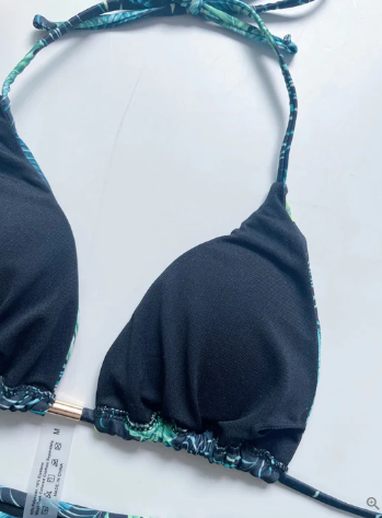 Levoire | Bikini Bandeau Triangulaire Avec Imprimé