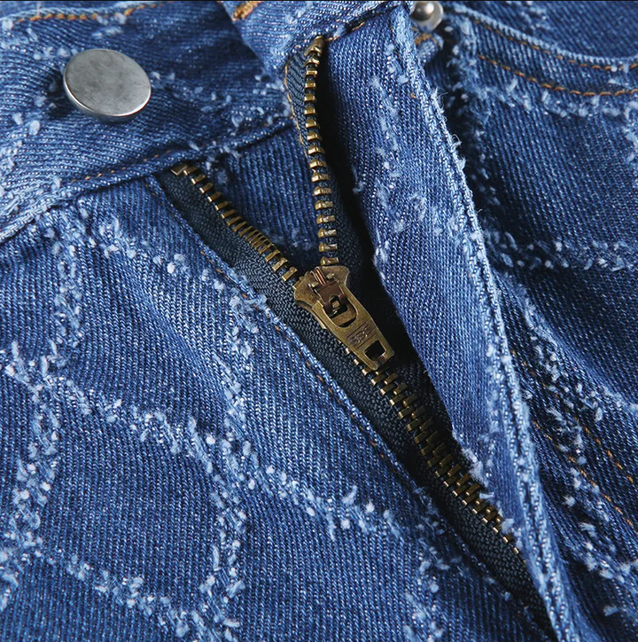 Levoire | Jean Taille Haute En Forme De Losange