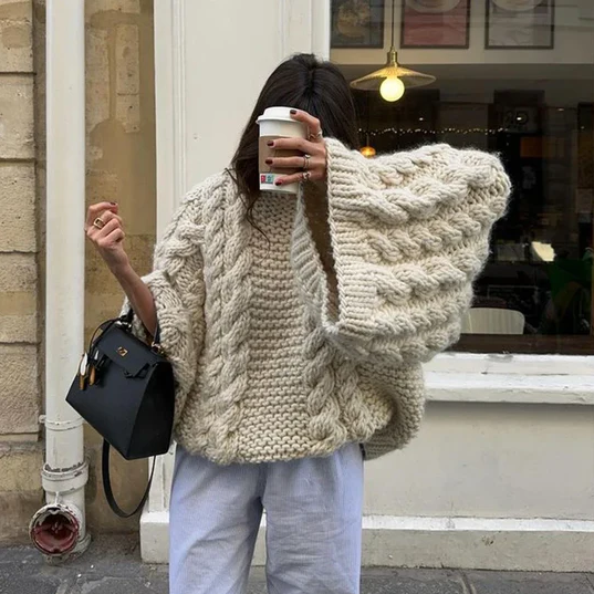 Levoire | Le Pull-Over En Tricot Surdimensionné Et Douillet