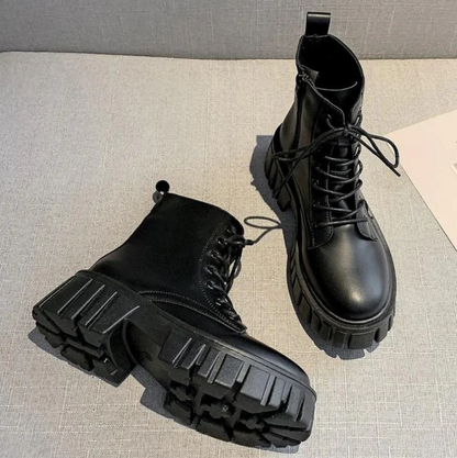 Levoire | Bottes À Lacets Pour Femmes Avec Semelle Robuste