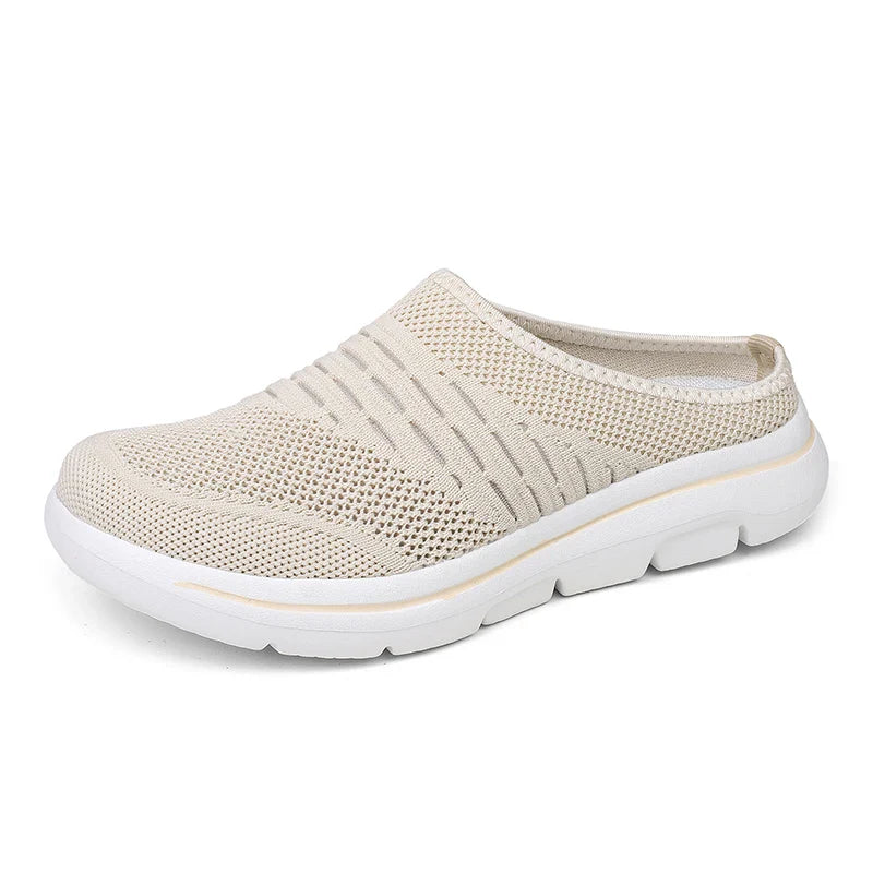 Levoire | Chaussons Femme Respirants Beige