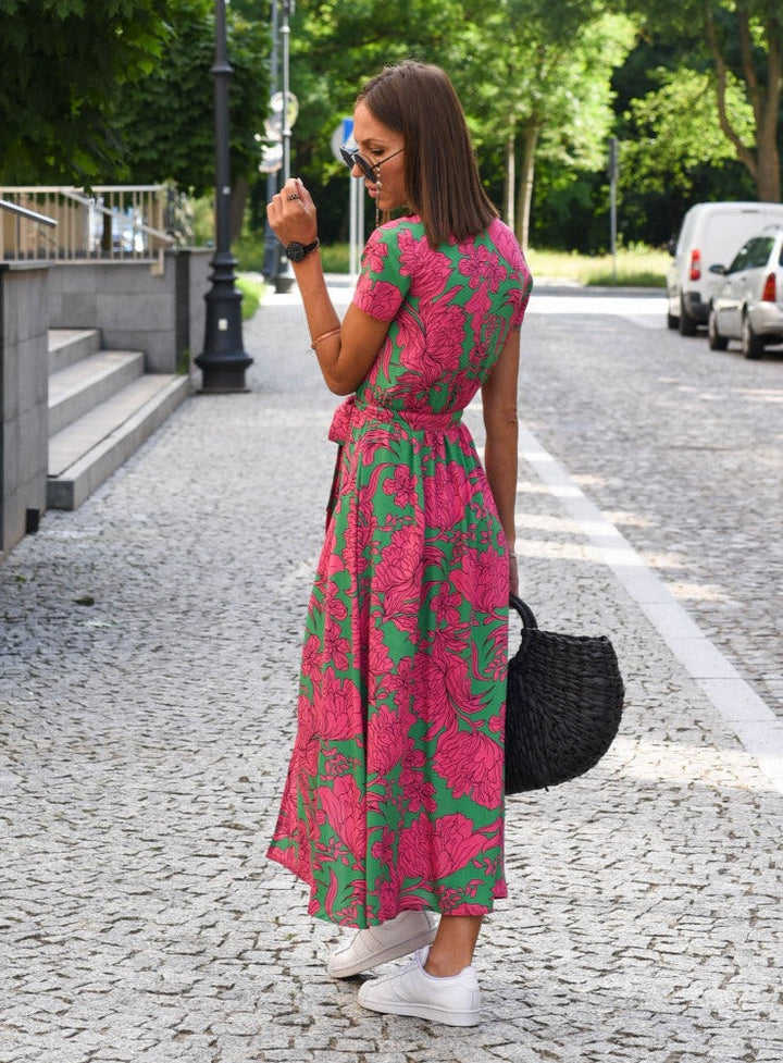 Levoire | Robe D'Été Élégante À Fleurs Pour Femmes