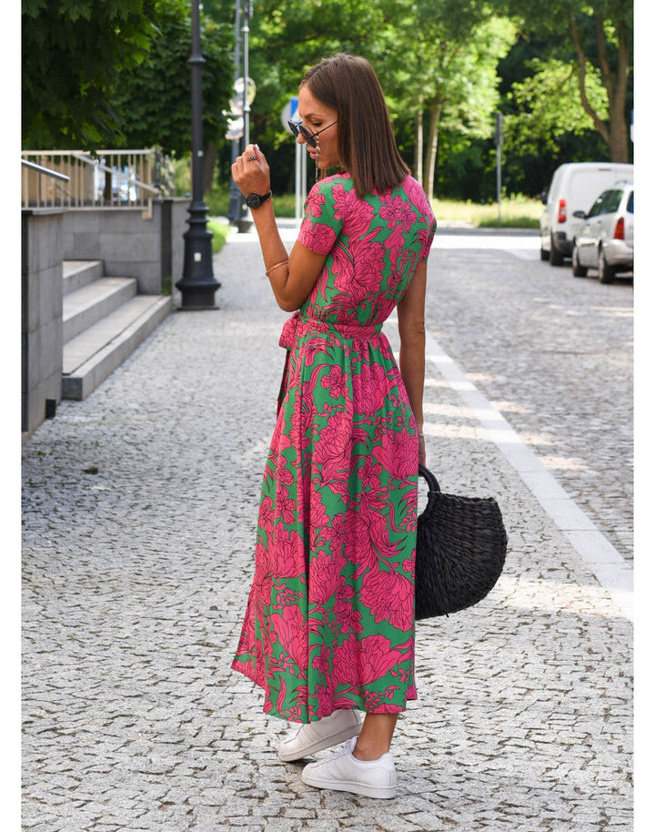 Levoire | Robe D'Été Élégante Avec Décolleté En V
