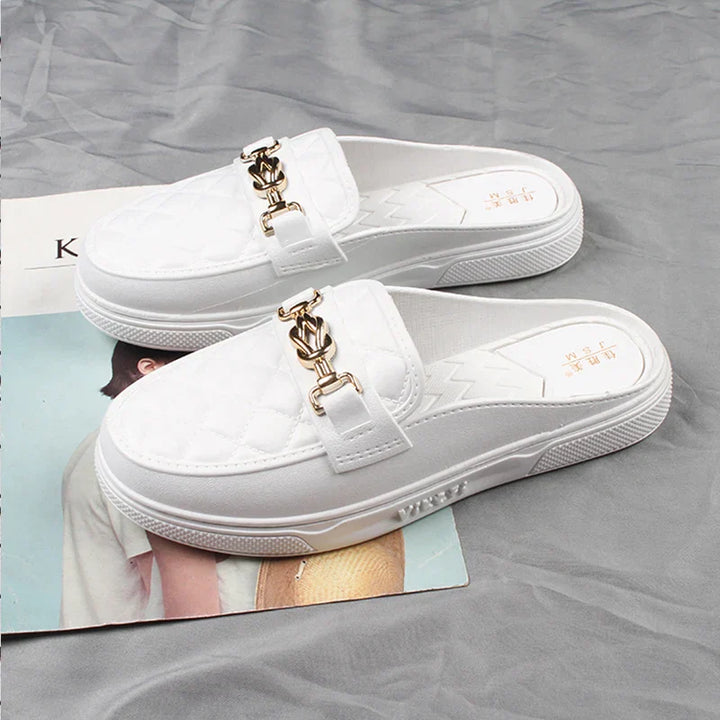 Levoire | Baskets À Bout Rond Pour Femmes Tendance Blanc