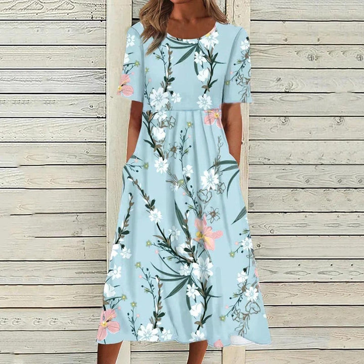 Levoire | Robe midi à motifs floraux Stil C