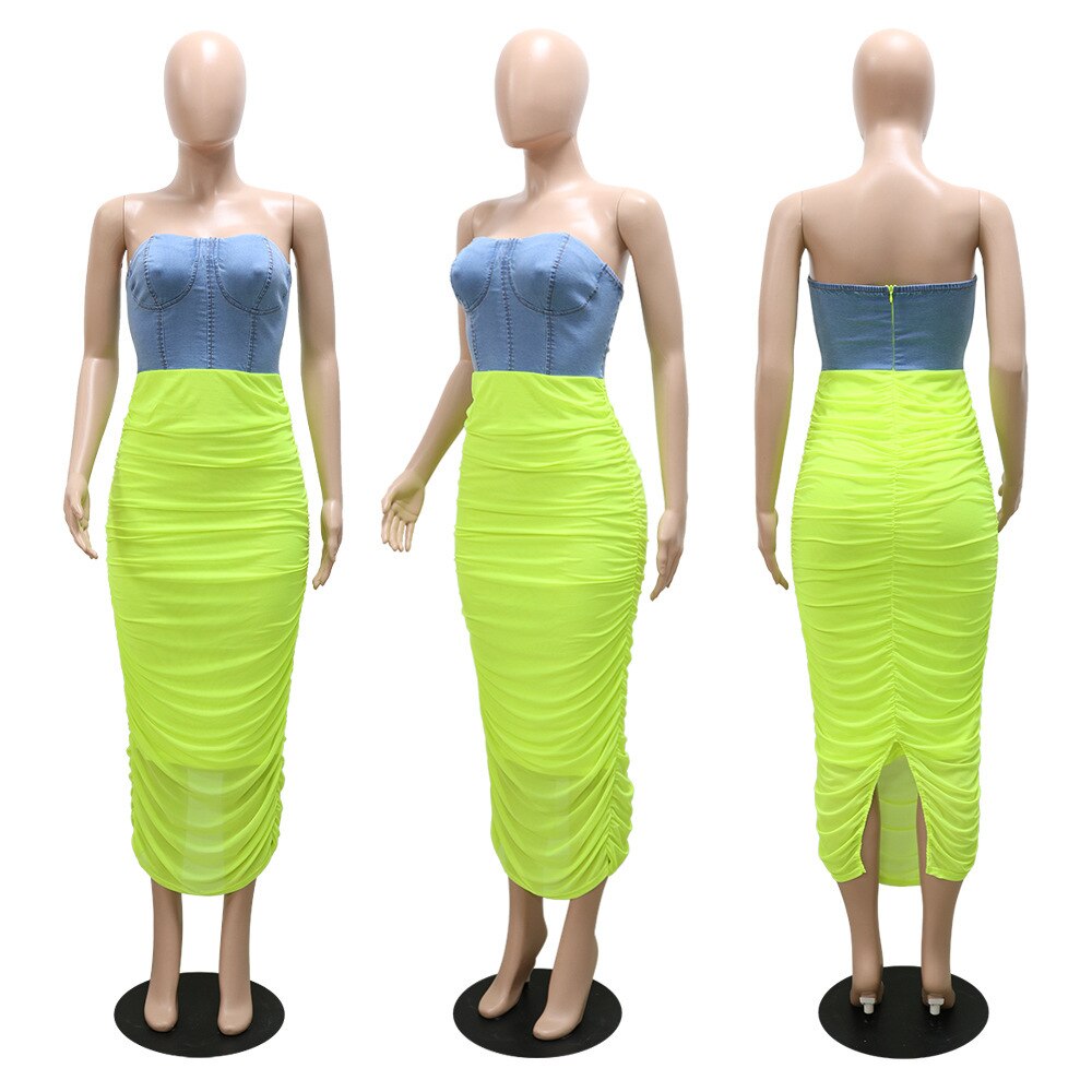 Levoire | Denim Pullonkumpu Robes Nettolanges