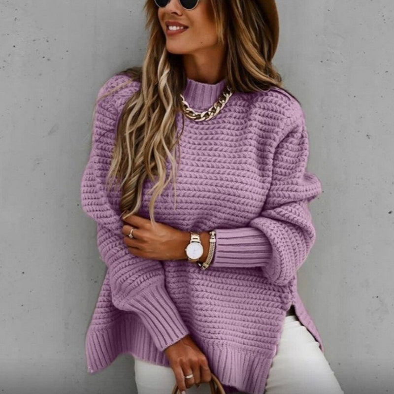 Levoire | Pull Élégant Et Confortable Pour La Saison Printanière Lila