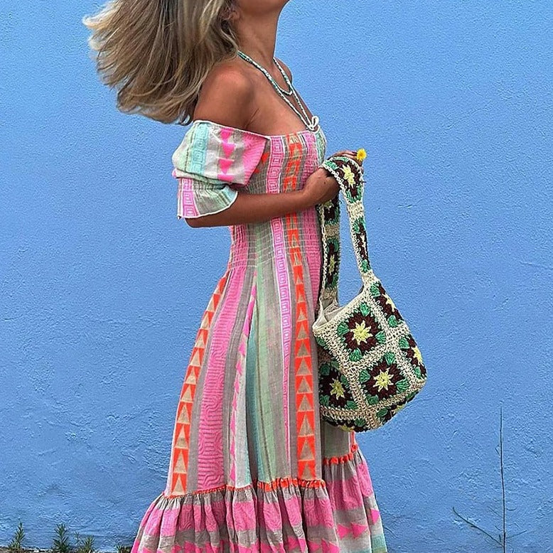 Levoire | Robe D'Été Élégante En Matériaux Légers