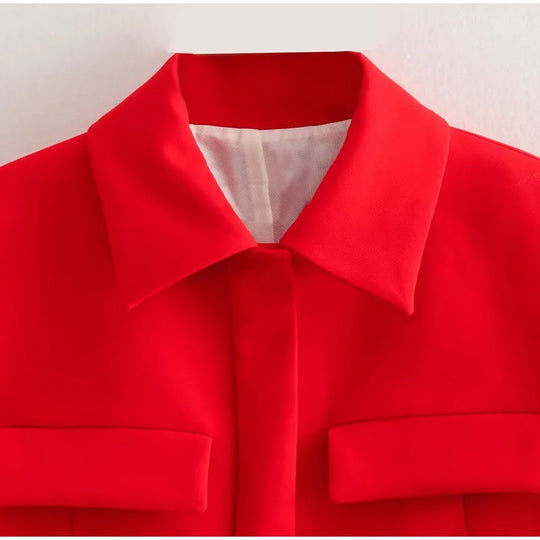 Levoire | Veste Longue À Boutons Et Multiples Poches